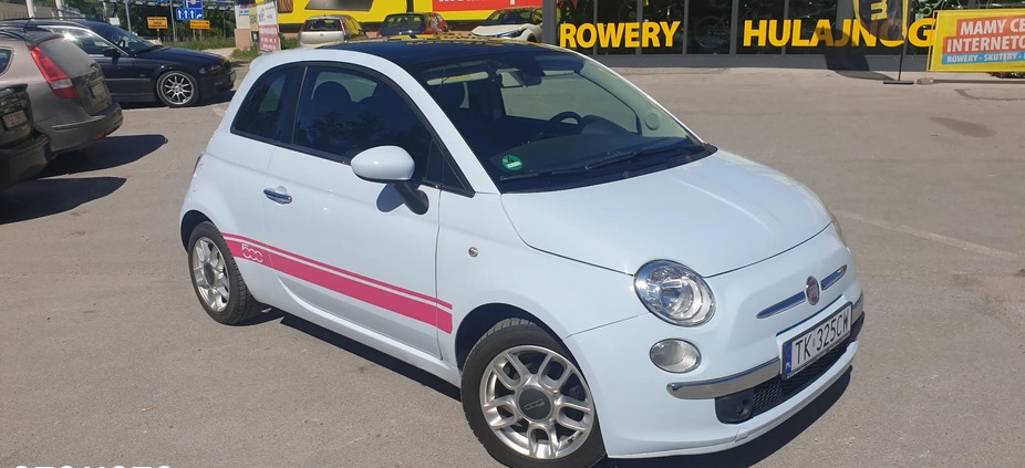 Fiat 500 cena 22500 przebieg: 172970, rok produkcji 2009 z Kielce małe 79